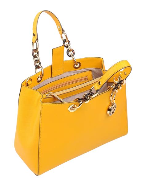 yellow michael kors purse|michael kors yellow shoulder bag.